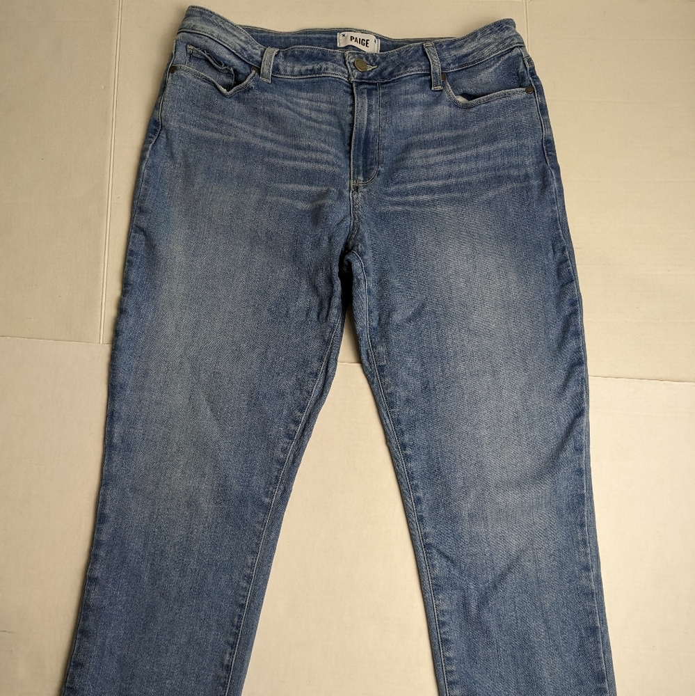 PAIGE Brigette Jeans SIZE 31 slouchy boyfriend fit in light wash